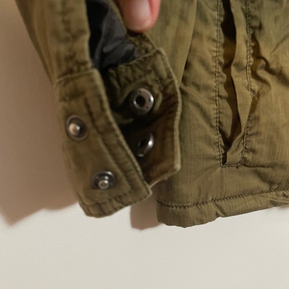 Horny Toad Green Ghostwriter Utility Jacket Wool Blend Lining Women’s Size Small - Picture 7 of 16